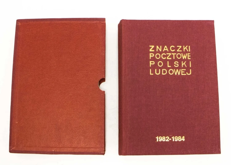 KLASER ZE ZNACZKAMI, ZNACZKI POCZTOWE POLSKI LUDOWEJ TOM XV, 1982-1984