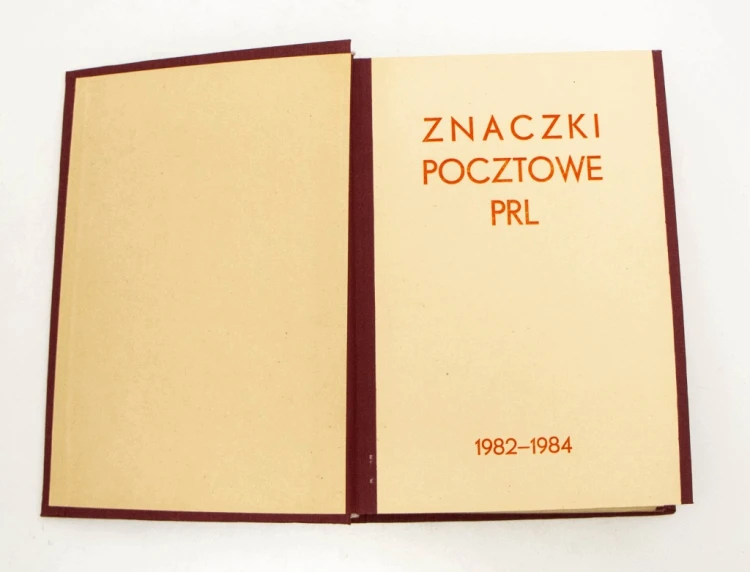 KLASER ZE ZNACZKAMI, ZNACZKI POCZTOWE POLSKI LUDOWEJ TOM XV, 1982-1984