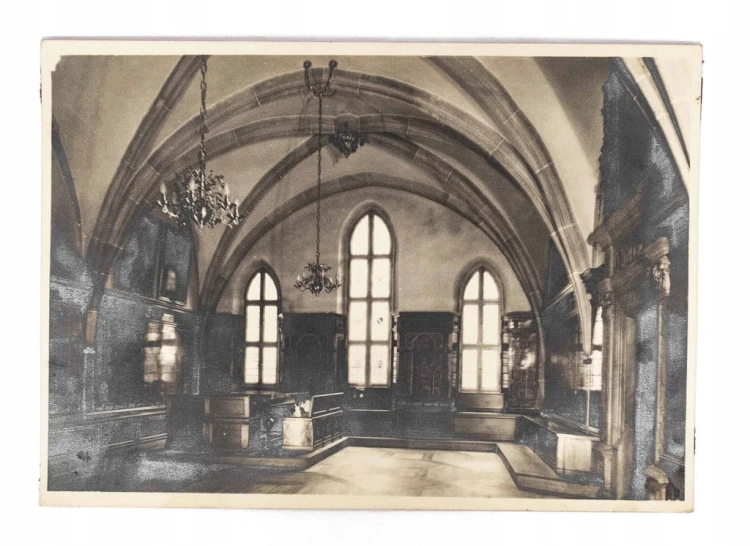 WROCŁAW - RATUSZ, SALA RADNYCH II RP
