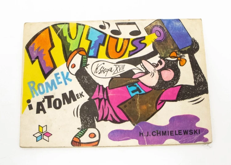 STARY KOMIKS TYTUS ROMEK I ATOMEK, KSIĘGA XVII 1985