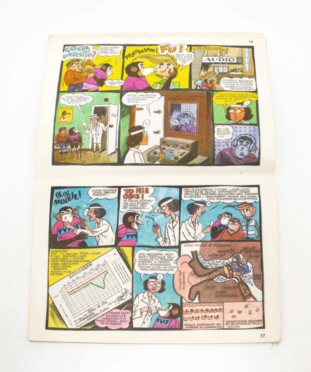 STARY KOMIKS TYTUS ROMEK I ATOMEK, KSIĘGA XVII 1985