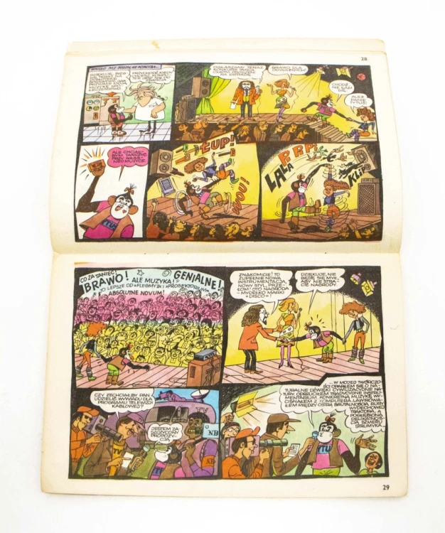 STARY KOMIKS TYTUS ROMEK I ATOMEK, KSIĘGA XVII 1985