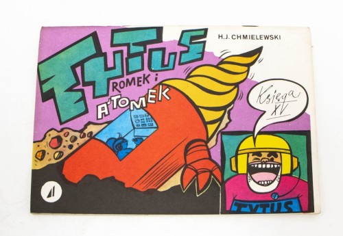 STARY KOMIKS TYTUS ROMEK I ATOMEK, KSIĘGA XV 1990
