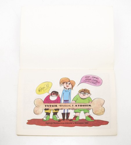 STARY KOMIKS TYTUS ROMEK I ATOMEK, KSIĘGA XV 1990