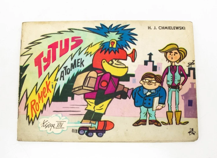 STARY KOMIKS TYTUS ROMEK I ATOMEK, KSIĘGA XIV 1980