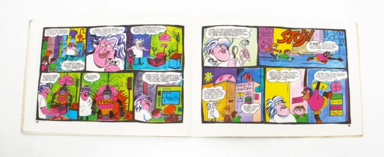 STARY KOMIKS TYTUS ROMEK I ATOMEK, KSIĘGA XIV 1980