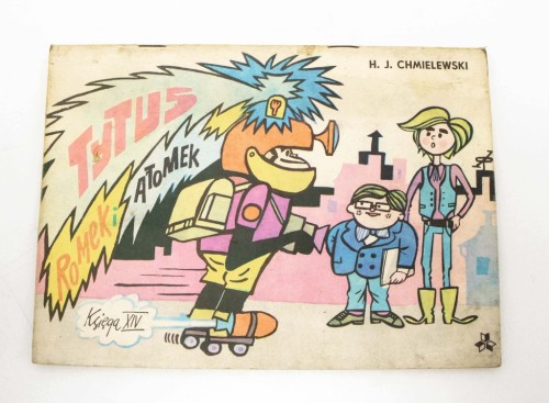 STARY KOMIKS TYTUS ROMEK I ATOMEK, KSIĘGA XIV 1989