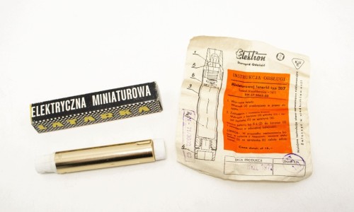 STARA LATARKA MINIATUROWA, ELEKTRON STAROGARD GDAŃSKI 1972