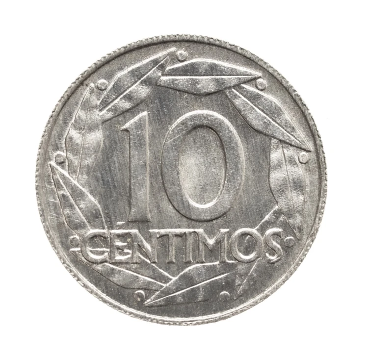 Hiszpania, 10 centymów Francisco Franco , 1959 rok.