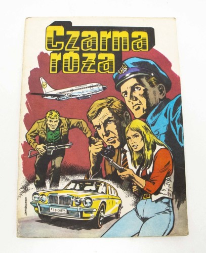 STARY KOMIKS CZARNA RÓŻA 1988