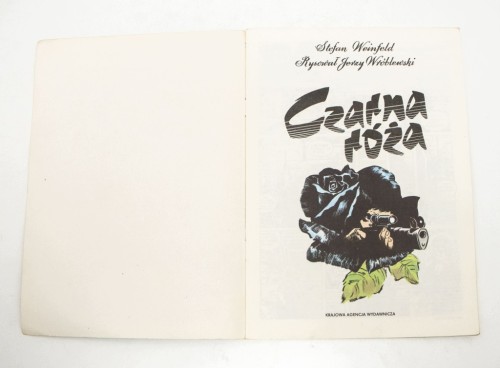 STARY KOMIKS CZARNA RÓŻA 1988