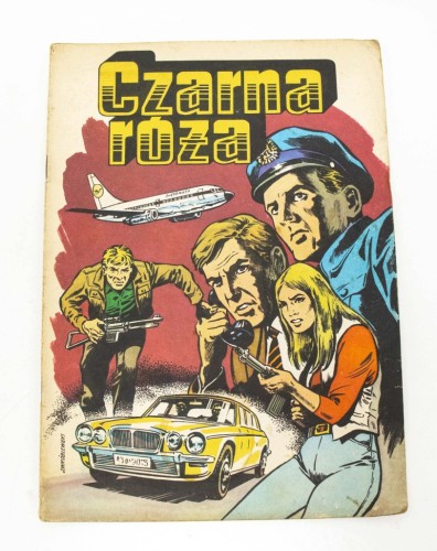 STARY KOMIKS CZARNA RÓŻA 1988