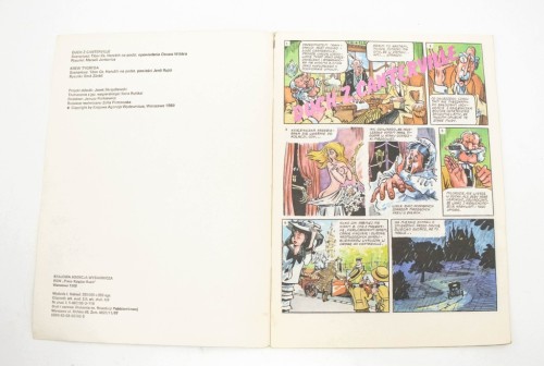 STARY KOMIKS DUCH Z CANTERVILLE 1988