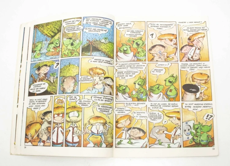 STARY KOMIKS WYPRAWA NA ZIEMIĘ 1988