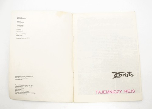 STARY KOMIKS TAJEMNICZY REJS 1988