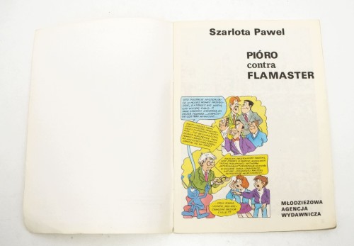 STARY KOMIKS PIÓRO CONTRA FLAMASTER 1988