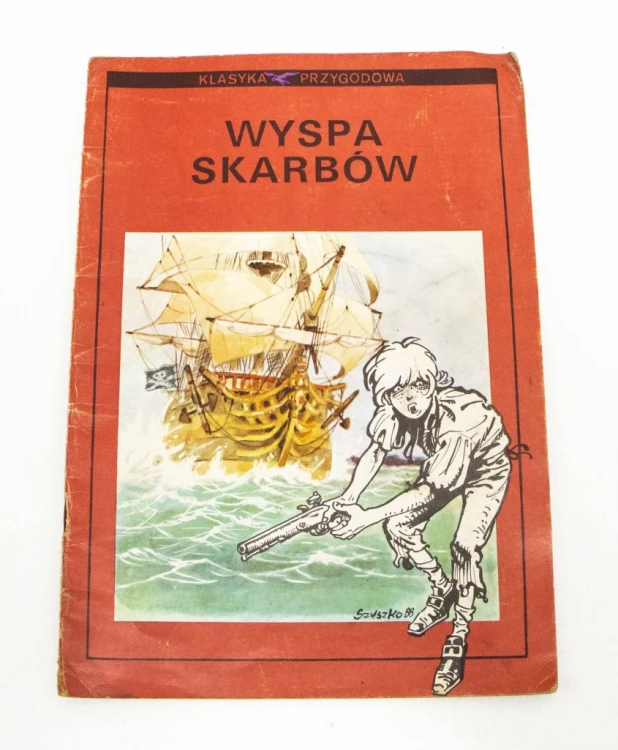 STARY KOMIKS WYSPA SKARBÓW 1989