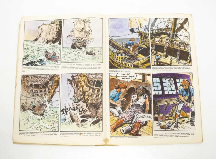 STARY KOMIKS WYSPA SKARBÓW 1989