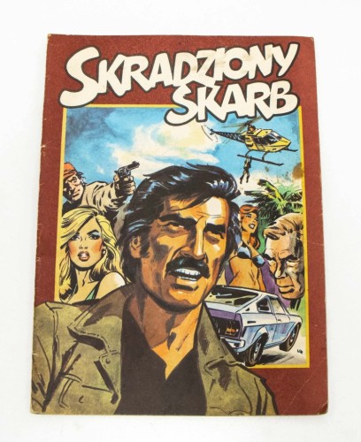 STARY KOMIKS SKRADZIONY SKARB 1986
