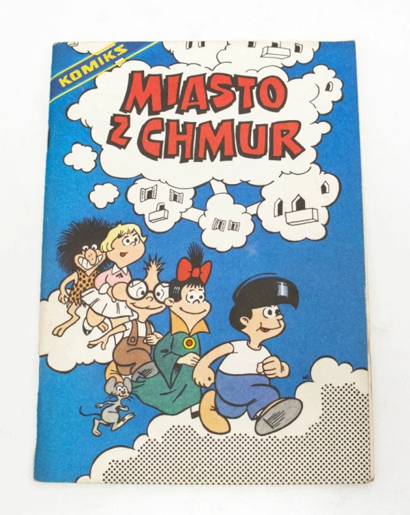 STARY KOMIKS MIASTO Z CHMUR 1989