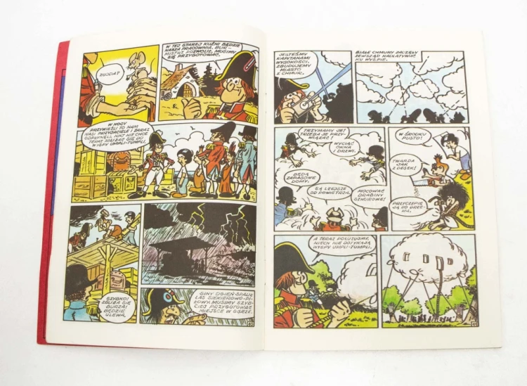 STARY KOMIKS MIASTO Z CHMUR 1989