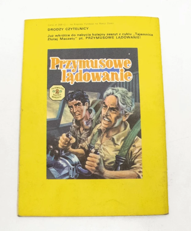 STARY KOMIKS TAJEMNICA ZŁOTEJ MACZETY CZĘŚĆ 1, U PROGU TAJEMNICY 1989