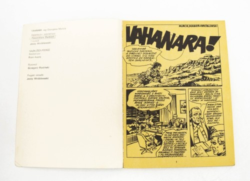 STARY KOMIKS WAHANARA 1980