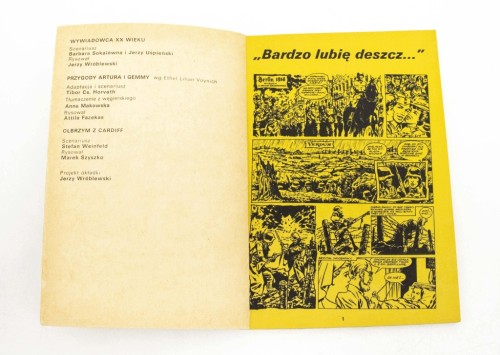 STARY KOMIKS WYWIADOWCA XX WIEKU 1982