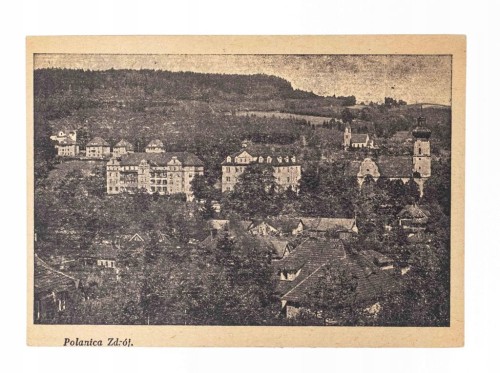 POLANICA ZDRÓJ - PANORAMA MIASTA l. 40/50