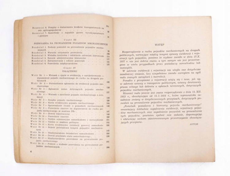 STARA KSIĄŻKA PORADNIK POSIADACZA I KOROWCY POJAZDU MECHANICZNEGO 1957