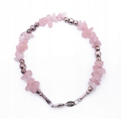 STARA SREBRNA BRANSOLETKA 925 Z KAMIENIAMI