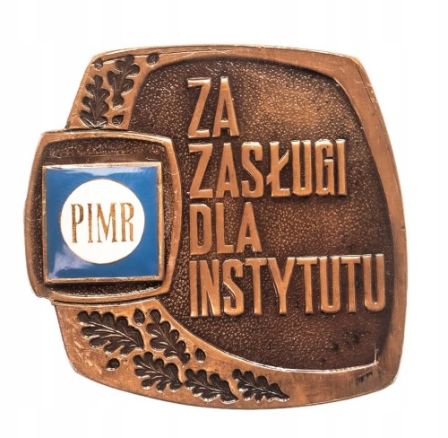 MEDAL PIMR, ZA ZASŁUGI DLA INSTYTUTU MASZYN ROLNICZYCH, POZNAŃ 2006
