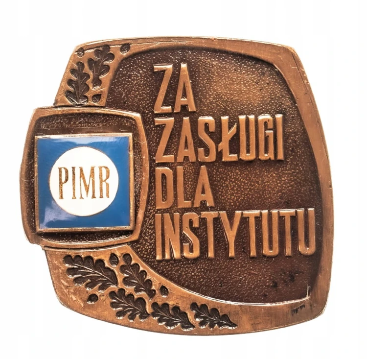 MEDAL PIMR, ZA ZASŁUGI DLA INSTYTUTU MASZYN ROLNICZYCH, POZNAŃ 2006