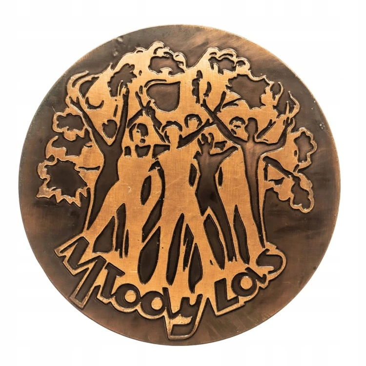 MEDAL 40 LAT PAŃSTWEGO DOMU MŁODZIEŻY MŁODY LAS, TORUŃ 1986