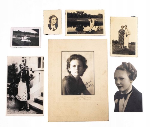 ZESTAW STARYCH FOTOGRAFII - KOBIETY II RP