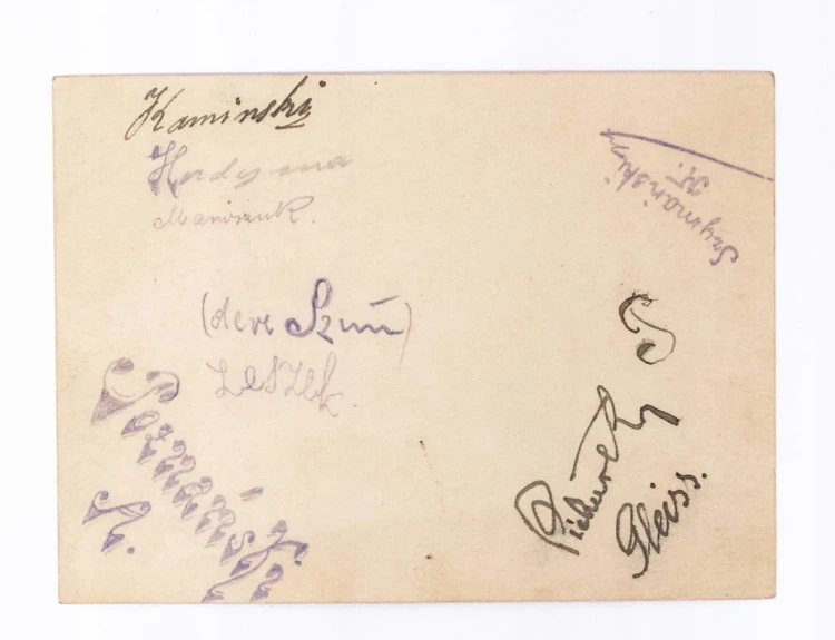 STARA FOTOGRAFIA - ŻOŁNIERZE POLSCY, SZPITAL WOJSKOWY, 7 S.B SAPERÓW 1932