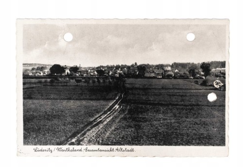 ŁABISZYN - PANORAMA MIASTA 1943