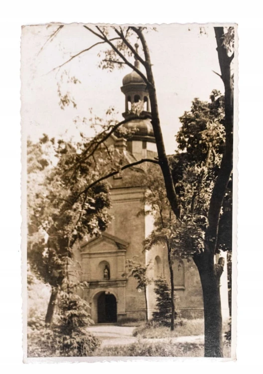 STARA FOTOGRAFIA - KAPLICA PIŁATA, PAKOŚĆ II RP