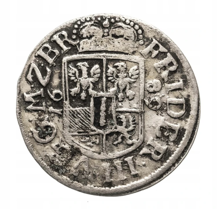 Brandenburgia-Prusy, Fryderyk III (1688-1701), 1/12 talara 1689 SD,Stargard