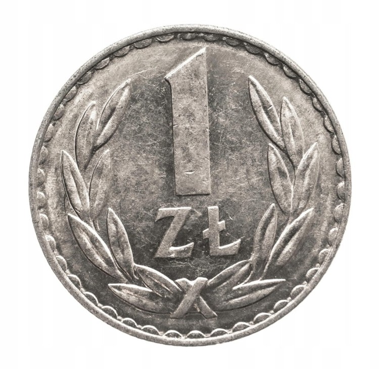Polska, PRL (1944-1989), 1 złoty 1977