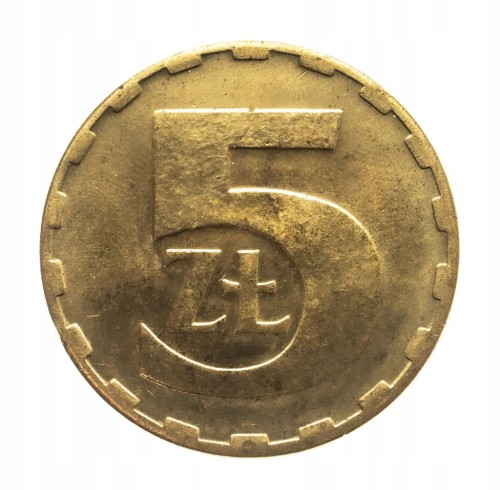 Polska, PRL (1944-1989), 5 złotych 1983