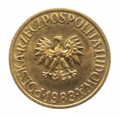 Polska, PRL (1944-1989), 5 złotych 1983