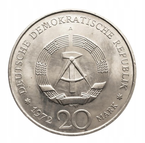 Niemcy, NRD 20 marek Friedrich Schiller, 1972