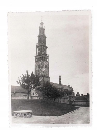 STARA FOTOGRAFIA - JASNA GÓRA CZĘSTOCHOWA, FOT. PSYCHE GNIEZNO II RP