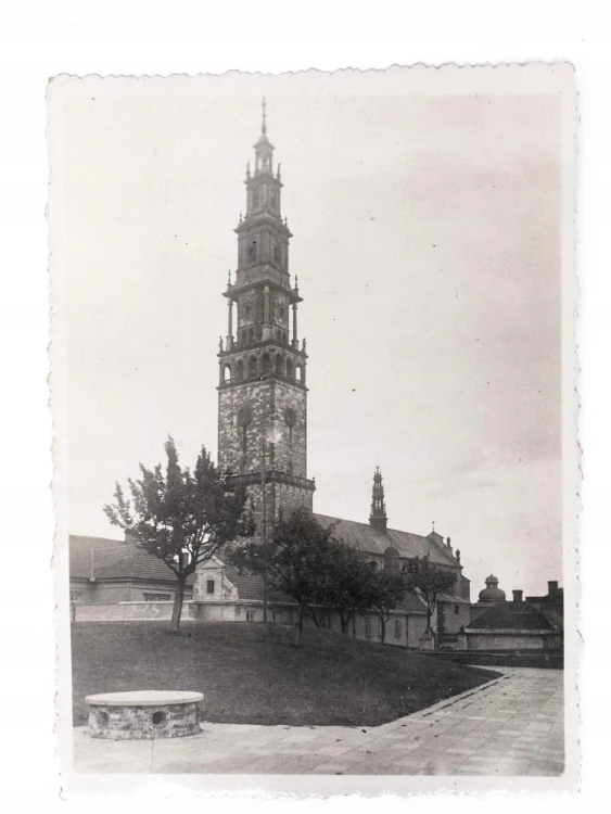 STARA FOTOGRAFIA - JASNA GÓRA CZĘSTOCHOWA, FOT. PSYCHE GNIEZNO II RP