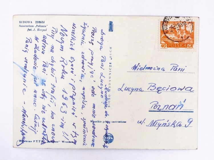 KUDOWA ZDRÓJ - SANATORIUM POLONIA 1963
