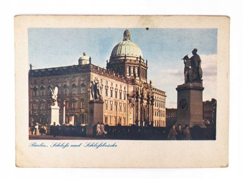 STARA POCZTÓWKA - ZAMEK, BERLIN