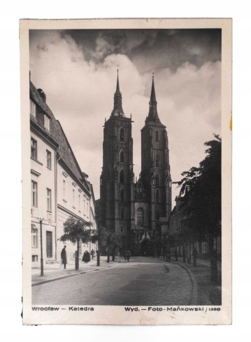 WROCŁAW - KATEDRA, FOT. MAŃKOWSKI l. 50