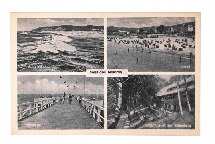 MIĘDZYZDROJE - MORZE, PLAŻA, MOLO II RP