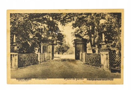 WRZEŚNIA - PARK 1929